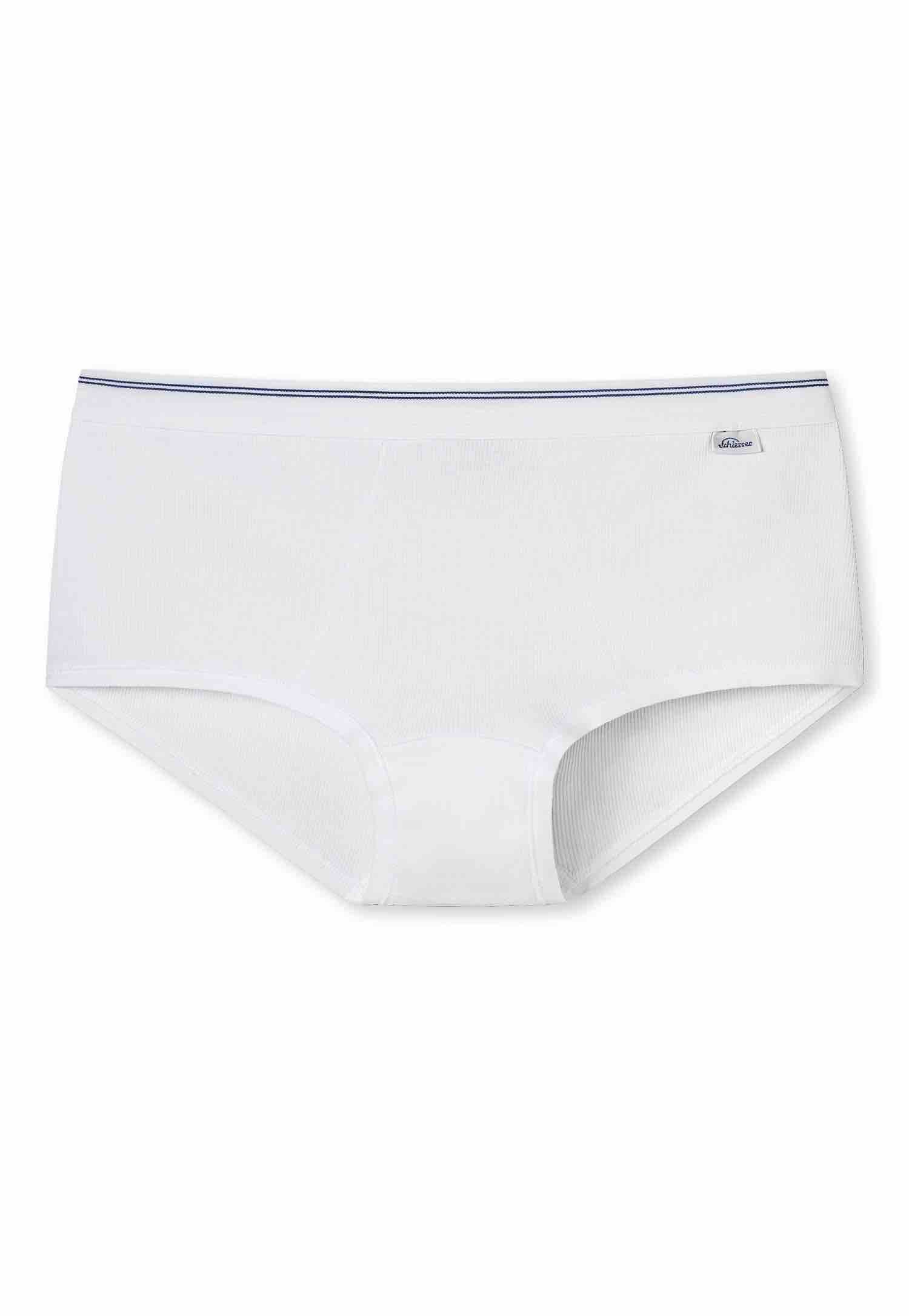 Schiesser Revival Womens Basic Greta Micro Pants White